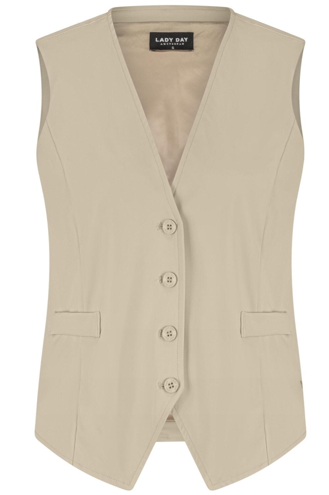 JADE WAISTCOAT L46 475 2569 SAND